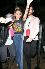 PARIS JACKSON Leaves Dior Addict Lacquer Pump Launch Party in West Hollywood 03/14/2018