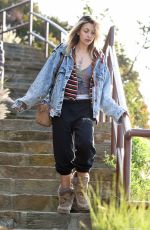 PARIS JACKSON Leaves Mulholland Drive in Los Angeles 03/19/2018