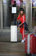 PAULA ECHEVARRIA at LAX Airport in Los Angeles 03/15/2018
