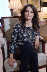 PENELOPE CRUZ at an Interview for BFM TV in Paris 03/02/2018
