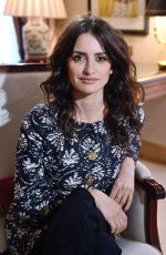 PENELOPE CRUZ at an Interview for BFM TV in Paris 03/02/2018