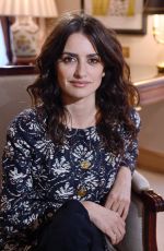 PENELOPE CRUZ at an Interview for BFM TV in Paris 03/02/2018