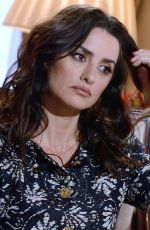 PENELOPE CRUZ at an Interview for BFM TV in Paris 03/02/2018