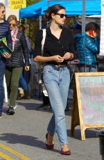 PHOEBE TONKIN at Farmers Market in Studio City 03/18/2018