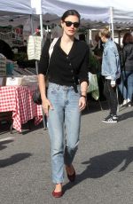 PHOEBE TONKIN at Farmers Market in Studio City 03/18/2018