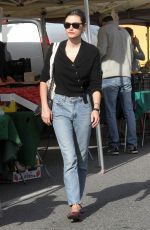 PHOEBE TONKIN at Farmers Market in Studio City 03/18/2018