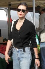 PHOEBE TONKIN at Farmers Market in Studio City 03/18/2018