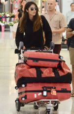 PIA MILLER Arrives at Airport in Sydney 03/01/2018