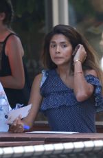 PIA MILLER Shopping at Eq Markets in Moore Park in Sydney 03/24/2018