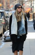 Pregnant CANDICE SWANEPOEL Out and About in New York 03/22/2018
