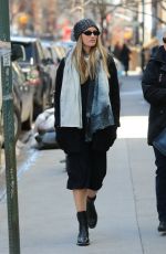 Pregnant CANDICE SWANEPOEL Out and About in New York 03/22/2018