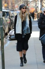 Pregnant CANDICE SWANEPOEL Out and About in New York 03/22/2018