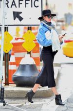 Pregnant CANDICE SWANEPOEL Out in New York 03/16/2018