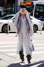 Pregnant CANDICE SWANEPOEL Out in New York 03/23/2018