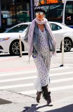 Pregnant CANDICE SWANEPOEL Out in New York 03/23/2018