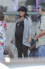 Pregnant EVA LONGORIA Out in Miami 03/17/2018