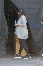 Pregnant EVA LONGORIA Out in Miami 03/17/2018