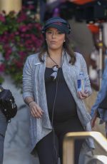Pregnant EVA LONGORIA Out in Miami 03/17/2018