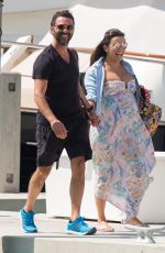 Pregnant EVA LONGORIA Out in Miami 03/18/2018