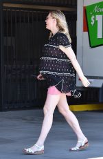 Pregnant KIRSTEN DUNST Out for Lunch in Studio City 03/28/2018