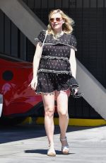 Pregnant KIRSTEN DUNST Out for Lunch in Studio City 03/28/2018