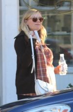 Pregnant KIRSTEN DUNST Out in Los Angeles 03/26/2018