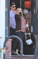 Pregnant KIRSTEN DUNST Out in Los Angeles 03/26/2018