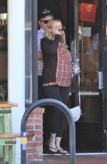 Pregnant KIRSTEN DUNST Out in Los Angeles 03/26/2018