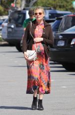 Pregnant KIRSTEN DUNST Out Shopping in Los Angeles 03/17/2018
