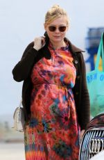 Pregnant KIRSTEN DUNST Out Shopping in Los Angeles 03/17/2018