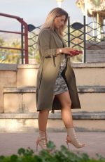Pregnant MICHAELLA MCCOLLUM Out for Lunch in Spain 03/05/2018