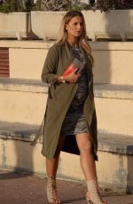 Pregnant MICHAELLA MCCOLLUM Out for Lunch in Spain 03/05/2018