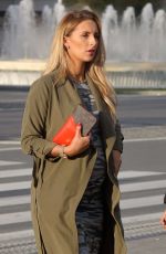 Pregnant MICHAELLA MCCOLLUM Out for Lunch in Spain 03/05/2018