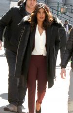 PRIYANKA CHOPRA on the Set of Quantico in New York 03/06/2018