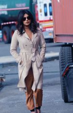 PRIYANKA CHOPRA on the Set of Quantico in New York 03/17/2018