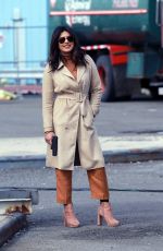 PRIYANKA CHOPRA on the Set of Quantico in New York 03/17/2018