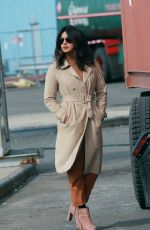 PRIYANKA CHOPRA on the Set of Quantico in New York 03/17/2018