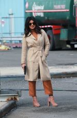 PRIYANKA CHOPRA on the Set of Quantico in New York 03/17/2018
