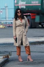 PRIYANKA CHOPRA on the Set of Quantico in New York 03/17/2018