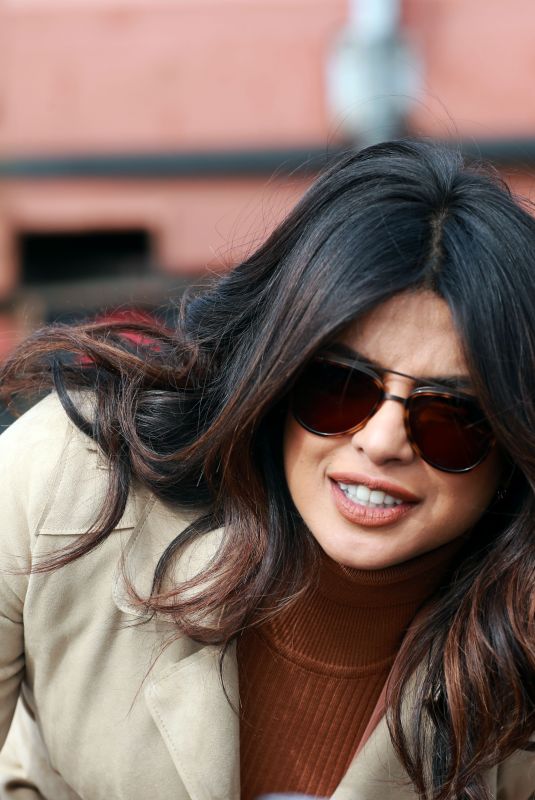 PRIYANKA CHOPRA on the Set of Quantico in New York 03/17/2018