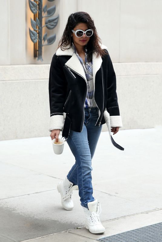 PRIYANKA CHOPRA Out and About in New York 03/10/2018