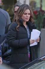 RACHEL BILSON on the Set of Take Two in Vancouver 03/17/2018