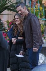 RACHEL BILSON on the Set of Take Two in Vancouver 03/17/2018