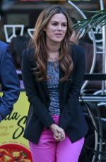 RACHEL BILSON on the Set of Take Two in Vancouver 03/17/2018
