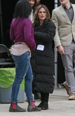 RACHEL BILSON on the Set of Take Two in Vancouver 03/20/2018