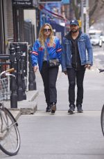 RACHEL HILBERT abd Brett Eldredge Out in New York 03/28/2018
