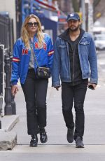 RACHEL HILBERT abd Brett Eldredge Out in New York 03/28/2018
