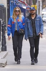 RACHEL HILBERT abd Brett Eldredge Out in New York 03/28/2018