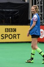 RACHEL RILEY at 12hr Soccer Challenge in Manchester 03/23/2018