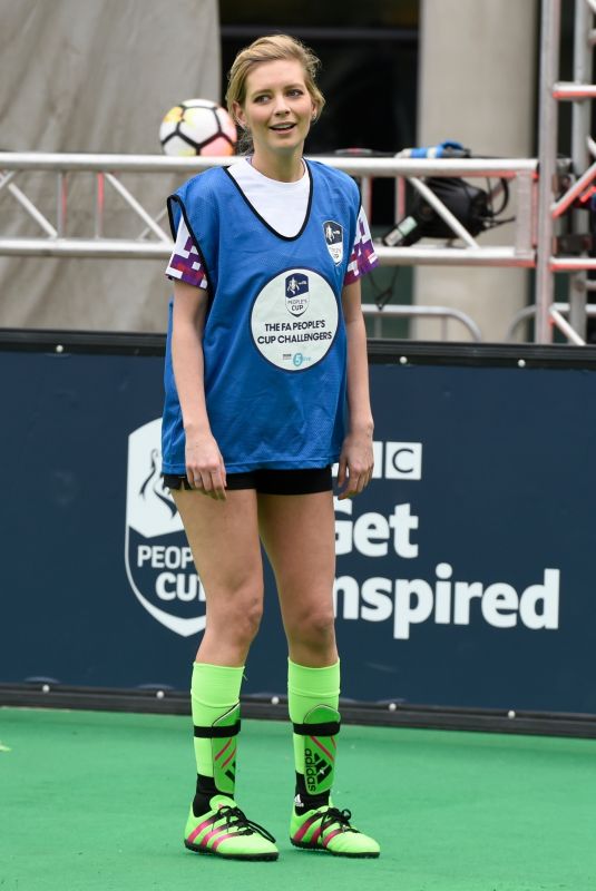 RACHEL RILEY at 12hr Soccer Challenge in Manchester 03/23/2018